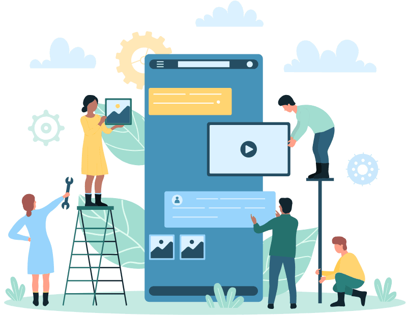 Mobile App Development service illustration