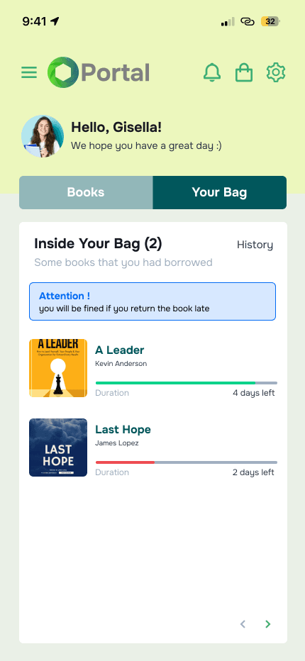 Website development service example