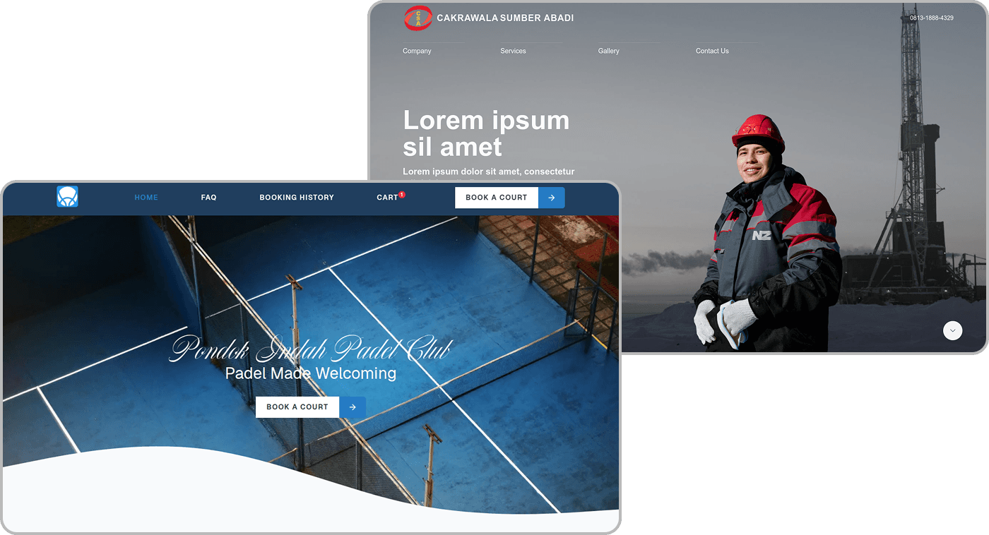 Website development service